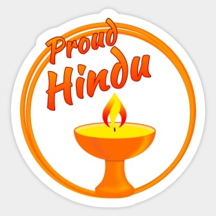 Proud Hindu Sticker